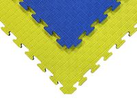 Мат татамі ластівчин хвіст 40 мм Жовто-Синій
